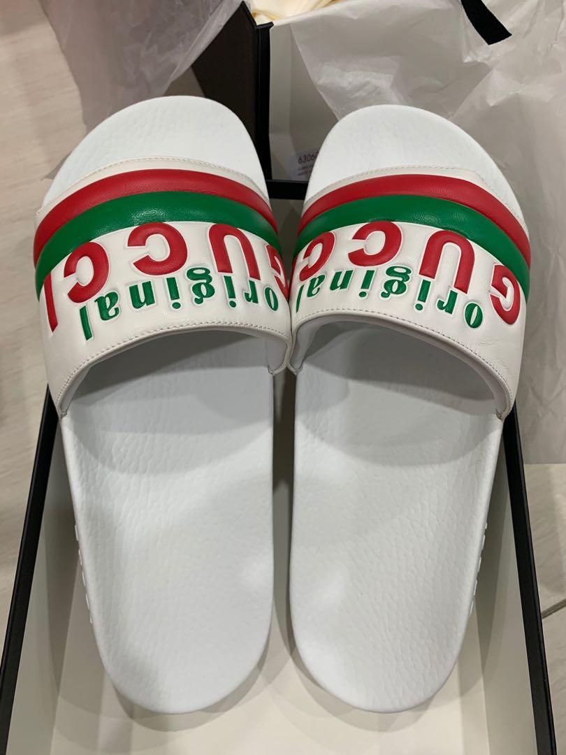 Authentic Gucci slides with cushion NEW Luxury Accessories on