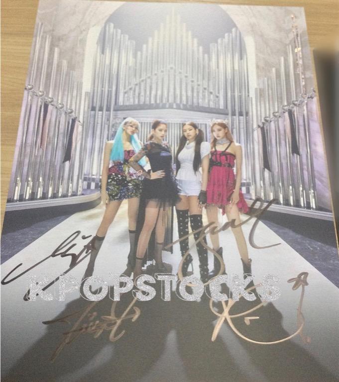 BLACKPINK [HOW YOU LIKE THAT] Autographed Signed Album