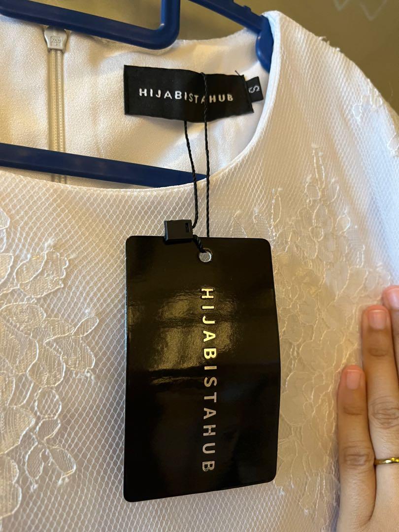 Baju Nikah Tunang OFFWHITE Carla Luxe Hijabista Hub (HH ...
