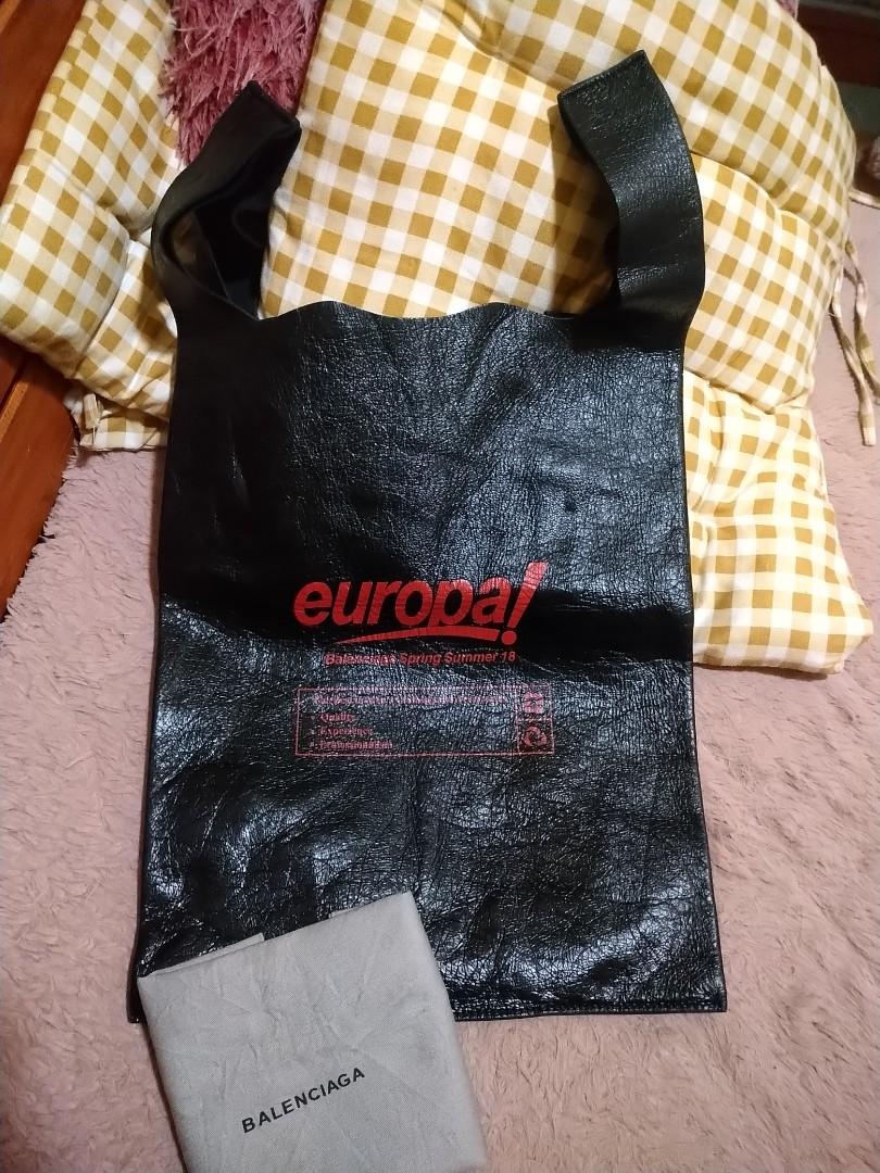 Balenciaga supermarket europa tote bag