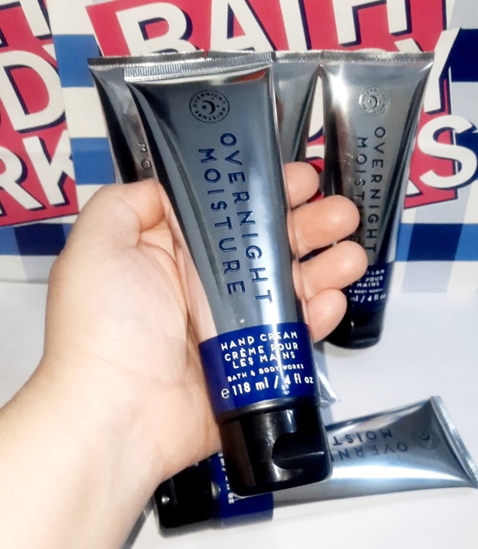 Bath & Body Works Overnight Moisture Hand Cream (Store Bought & Authentic), Beauty & Personal