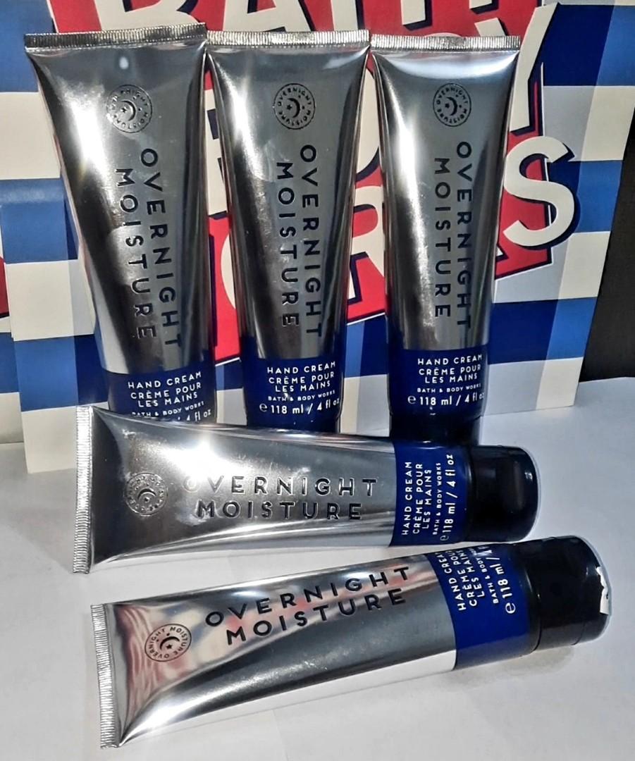 Bath & Body Works Overnight Moisture Hand Cream (Store Bought & Authentic), Beauty & Personal