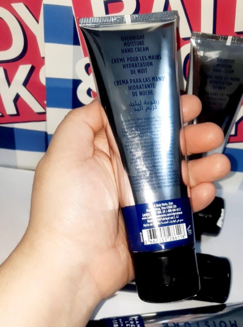 Bath & Body Works Overnight Moisture Hand Cream (Store Bought & Authentic), Beauty & Personal