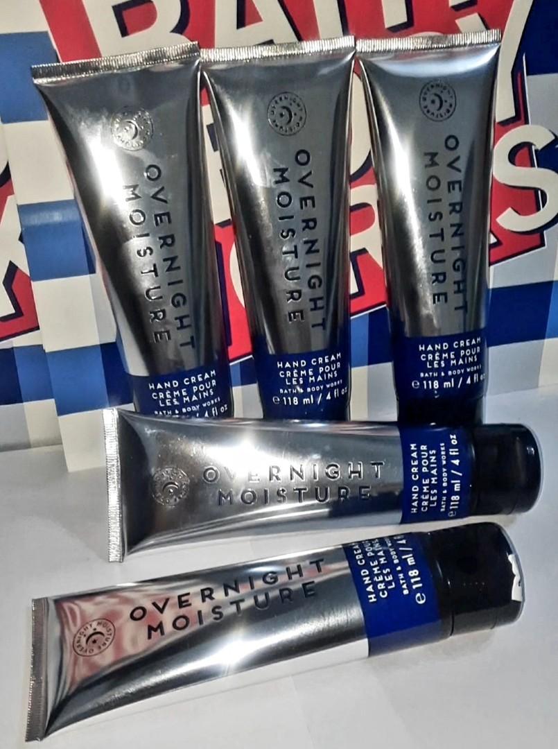 Bath & Body Works Overnight Moisture Hand Cream (Store Bought & Authentic), Beauty & Personal