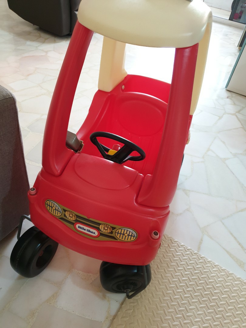 Bless Little Tikes Ride and Rescue Cozy coupe fire engine, Hobbies