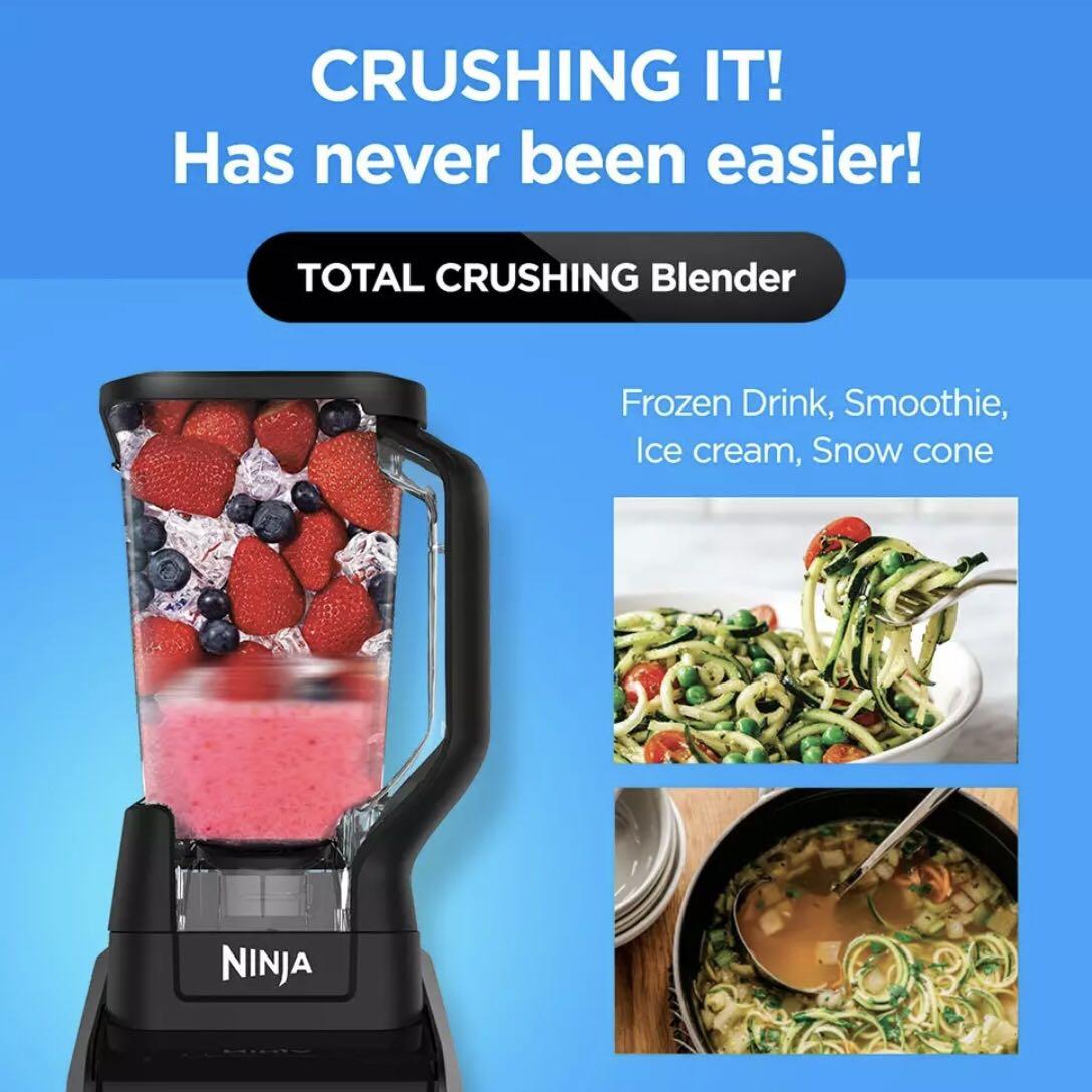 BN Ninja Blender Food Processor Intellisense System (CT682), TV & Home