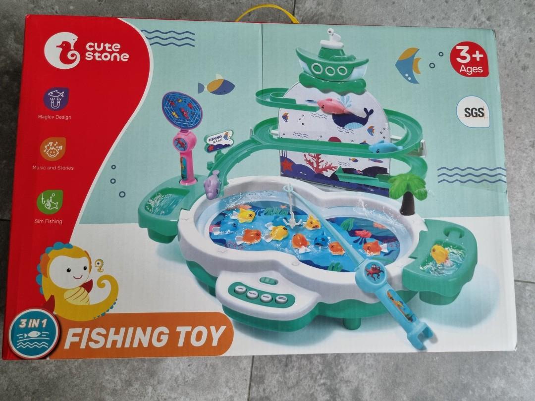 BNIB 3in1 Fishing Toy, Hobbies & Toys, Toys & Games on Carousell