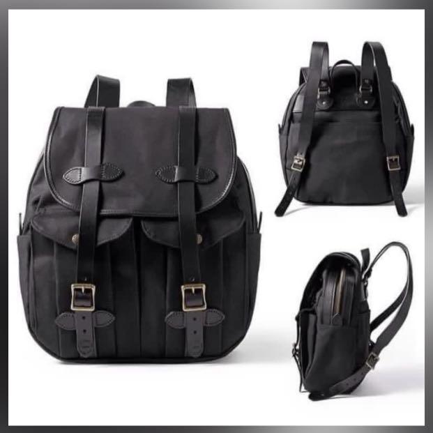 filson rucksack black