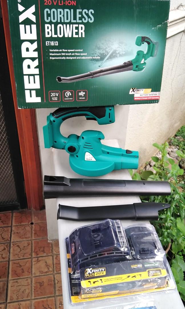 Gardenline leaf on sale blower battery