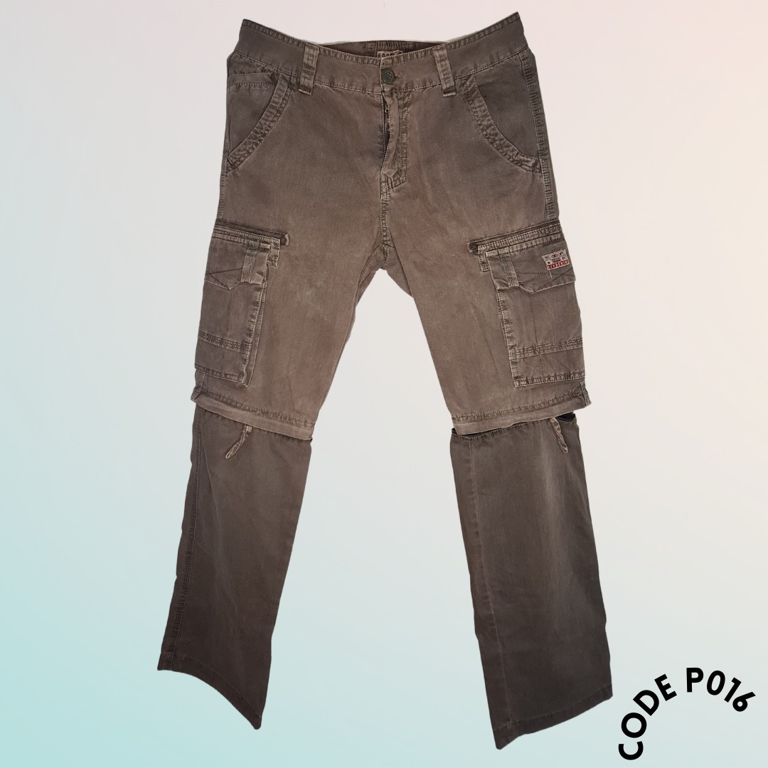 Brown cargo/carpenter pants, Women's Fashion, Bottoms, Other Bottoms on