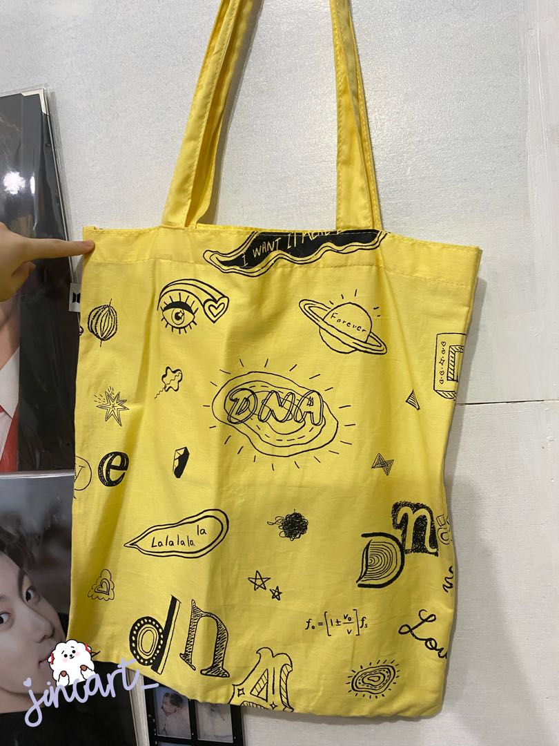 Bts dna 2025 tote bag