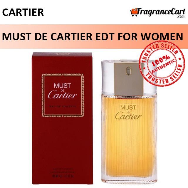 Cartier Must de Cartier EDT For Women 100ml Tester Eau de