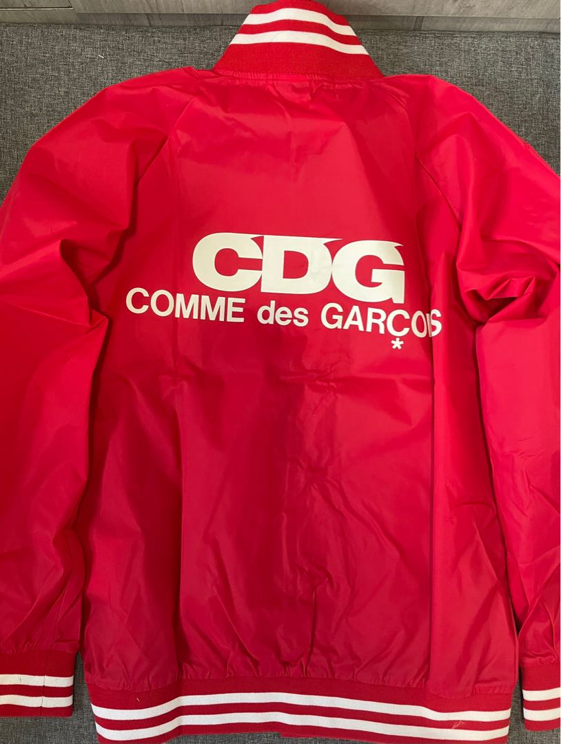 cdg varsity jacket