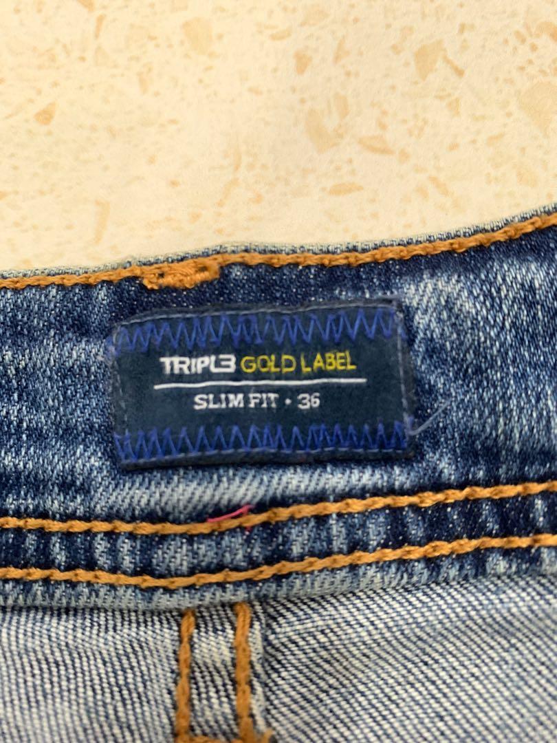 Celana jeans gold label slimfit size 36