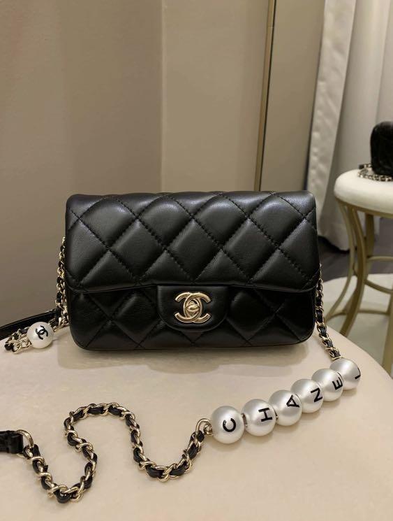 Chanel 20P My Precious Pearls Chain, Luxury, Bags & Wallets on
