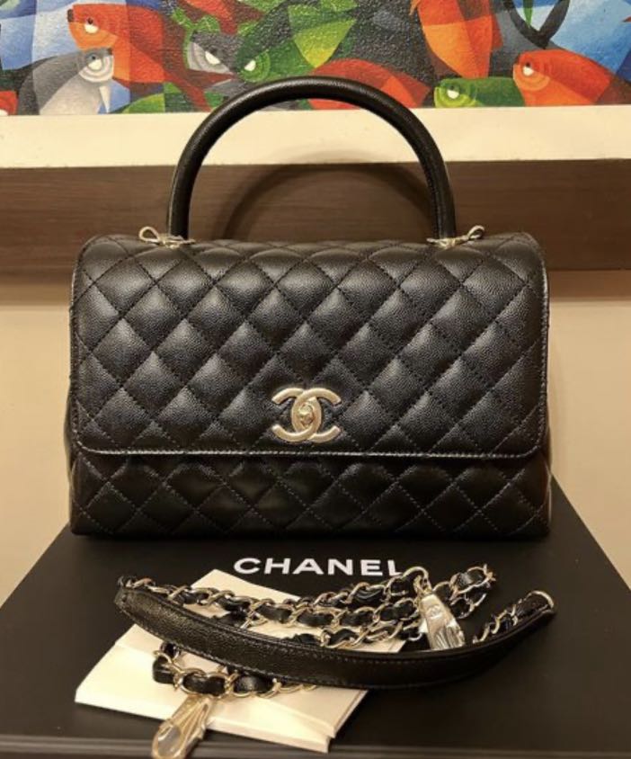 Chanel Coco Handle Medium Rare Luxury Bags Wallets On Carousell Chanel Coco Handle Medium Rare Luxury Bags Wallets On Carousell