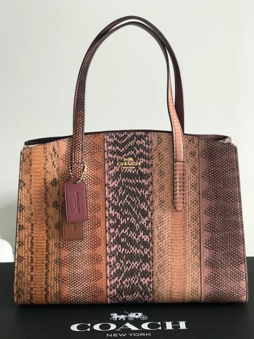 Charlie carryall best sale in ombre snakeskin