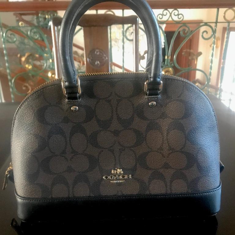 Coach mini Sierra Satchel Bag, Luxury, Bags & Wallets on Carousell