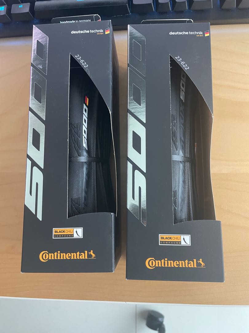 Continental GP5000 23mm 700c Road Bike Tyre Sports Equipment