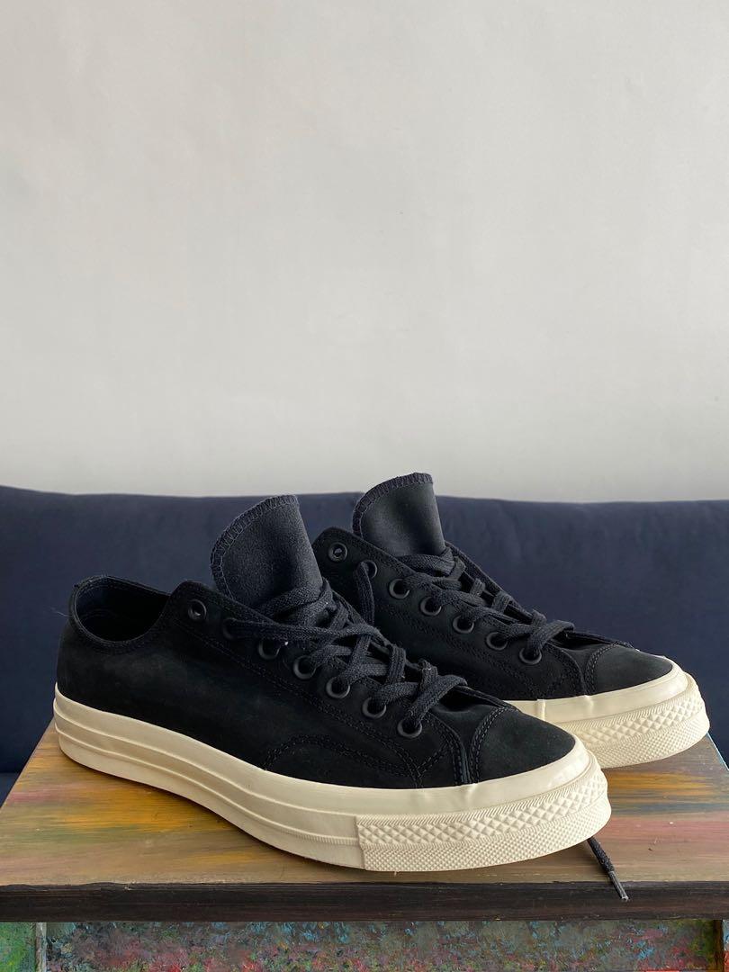 Chuck taylor nubuck black new arrivals