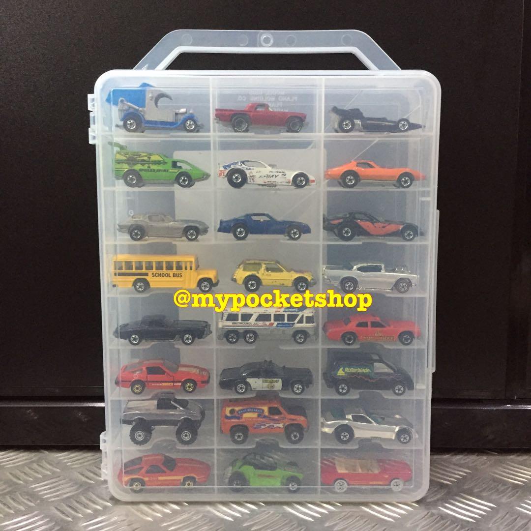 HOT WHEELS 48 Car Carrying CASE 1:64 Storage Portable Vehicle NEW Made in USA