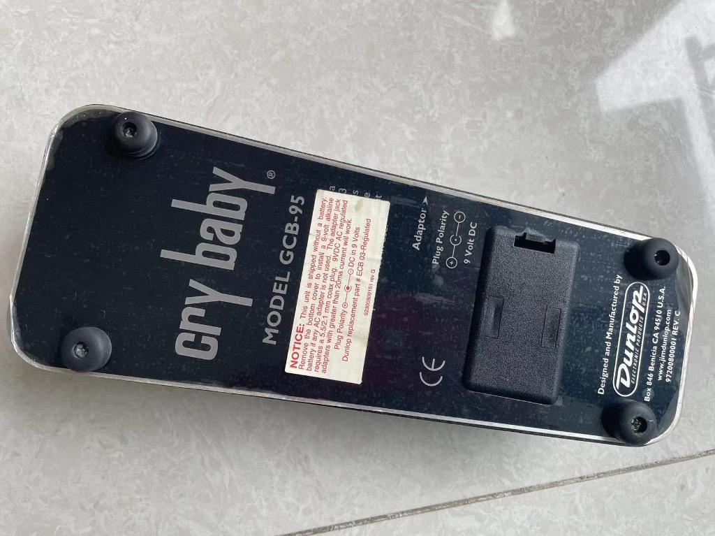 Dunlop crybaby gcb95 Classic Wah Wah effect sound pedal, 興趣及