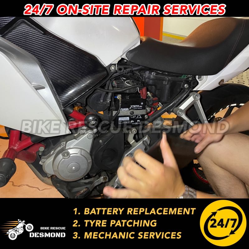 (EFFICIENT) 247 Onsite Anywhere Motorcycle Motorbike Battery