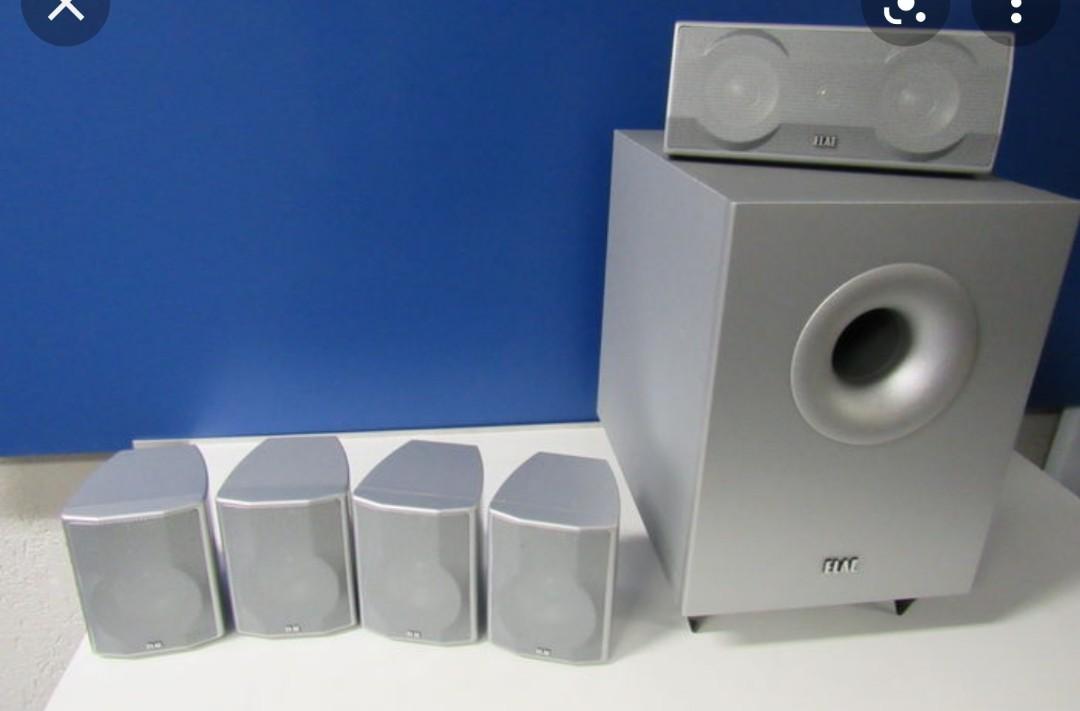 Elac Cinema 2 Sat 5.1 speaker set with 