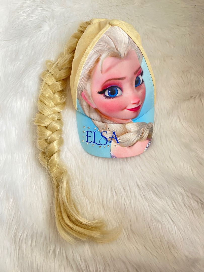 Elsa Hat with braided hair, Babies 