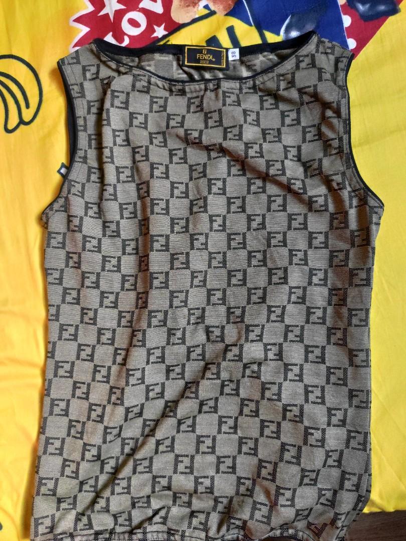 fendi tank top women's