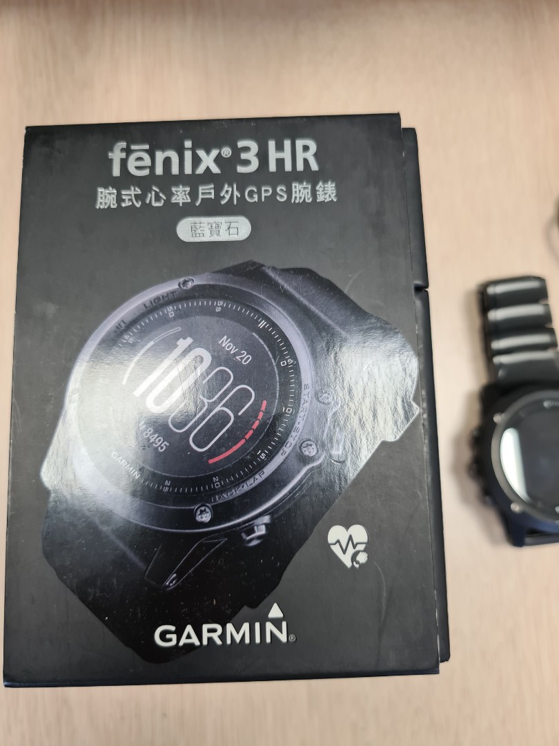 fenix 3 hr silver
