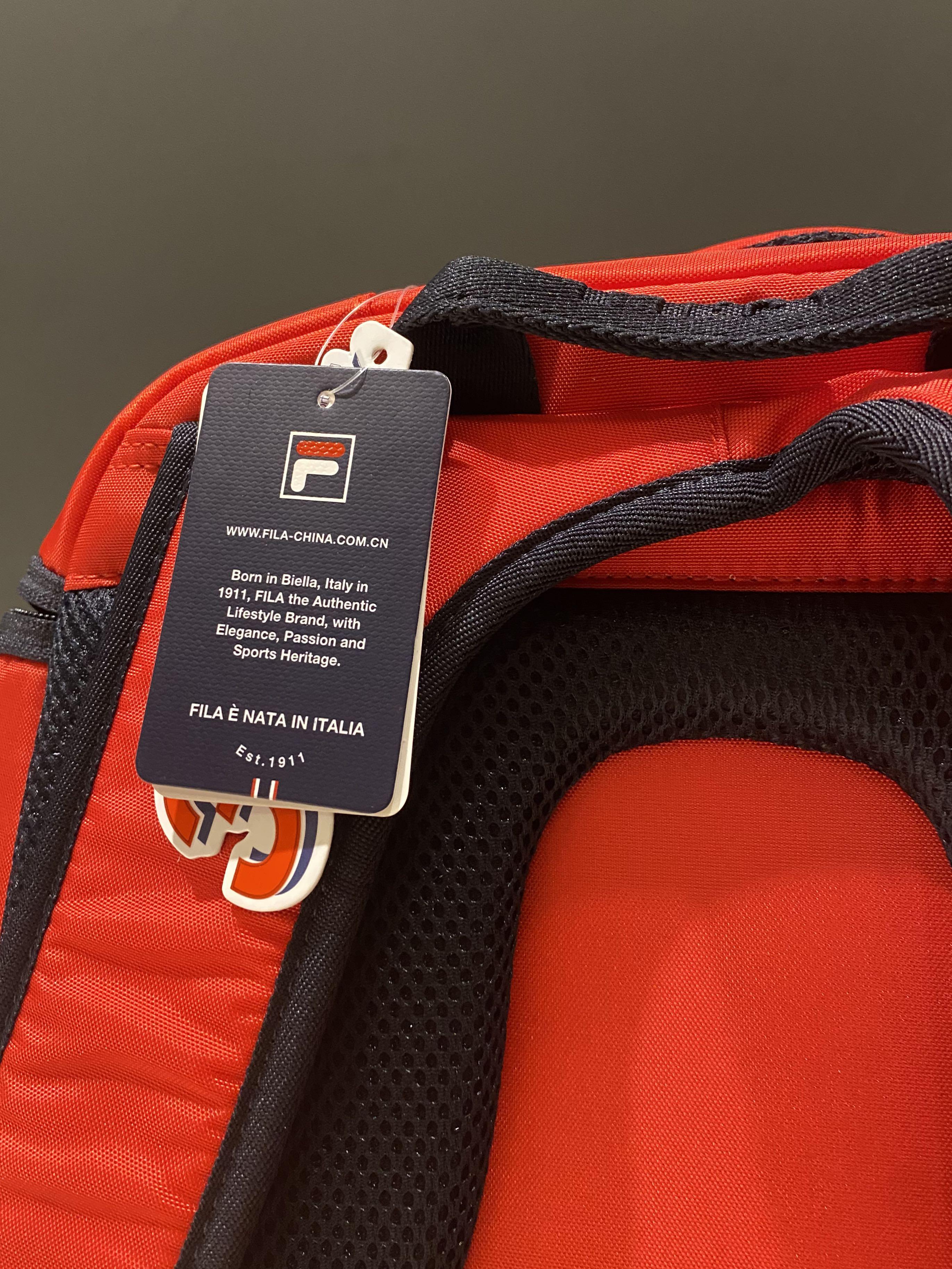 FILA HERITAGE backpack red