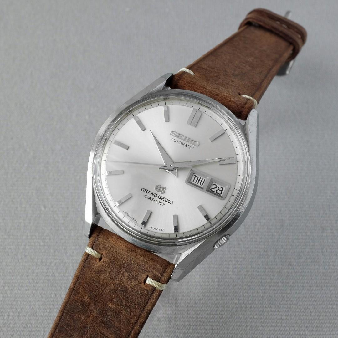 Grand Seiko First Automatic Early Variant Vintage 6246-9000 from 1966  (Serviced & NOS Crystal), Luxury, Watches on Carousell