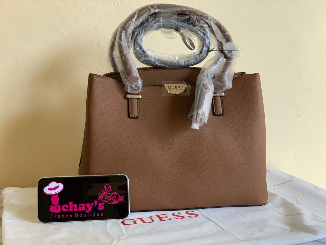 GUESS FREJA SATCHELO, Women's Fashion, Bags & Wallets, Shoulder Bags