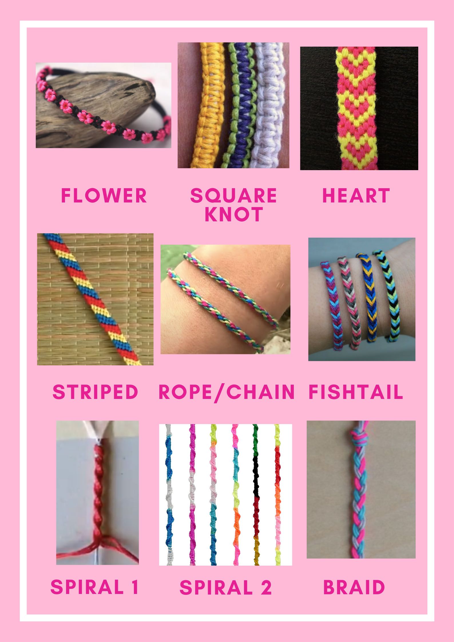 HANDMADE EMBROIDERY ADJUSTABLE FRIENDSHIP BRACELETS please read description kpop bts svt seventeen blackpink pb and customizable