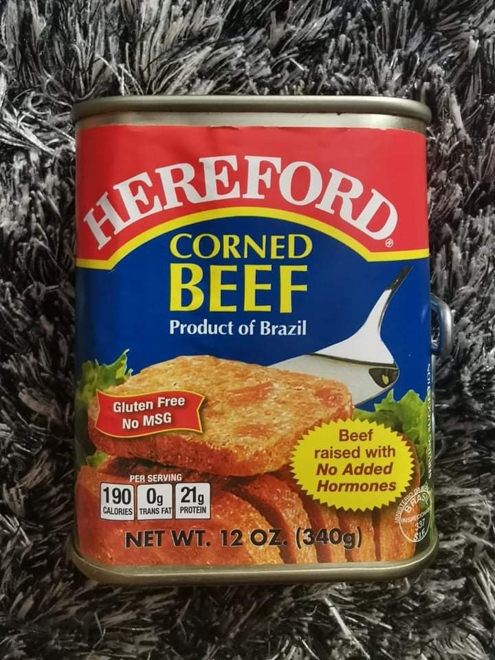 Hereford Corned Beef, Food & Drinks, Packaged & Instant Food on Carousell