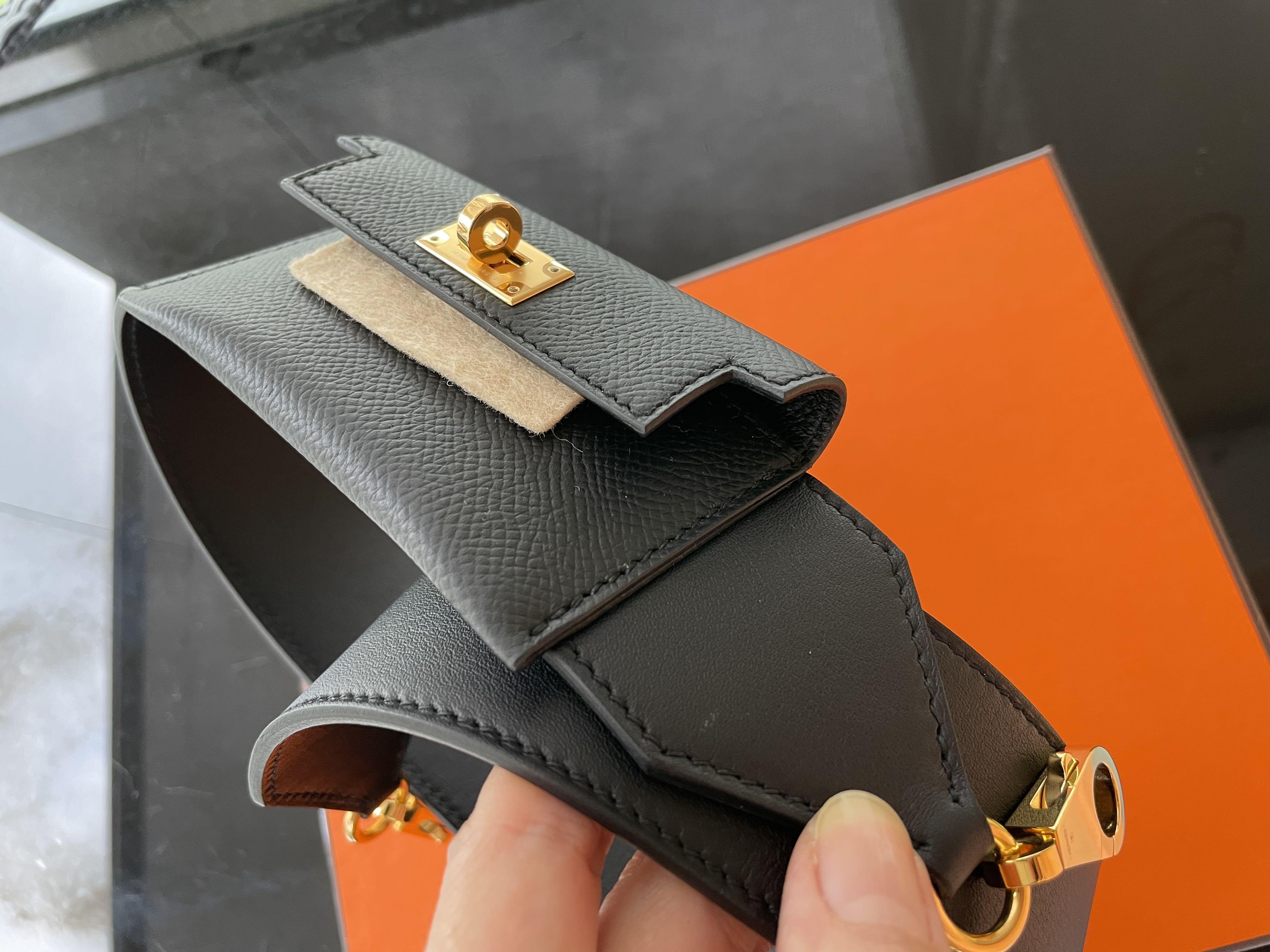 BN HERMES KELLY POCKET BAG STRAP, Luxury, Bags & Wallets on Carousell