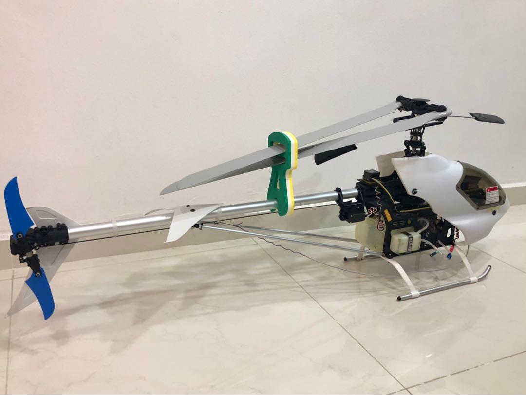 Hirobo RC Helicopter Hobbies Toys Toys Games on Carousell