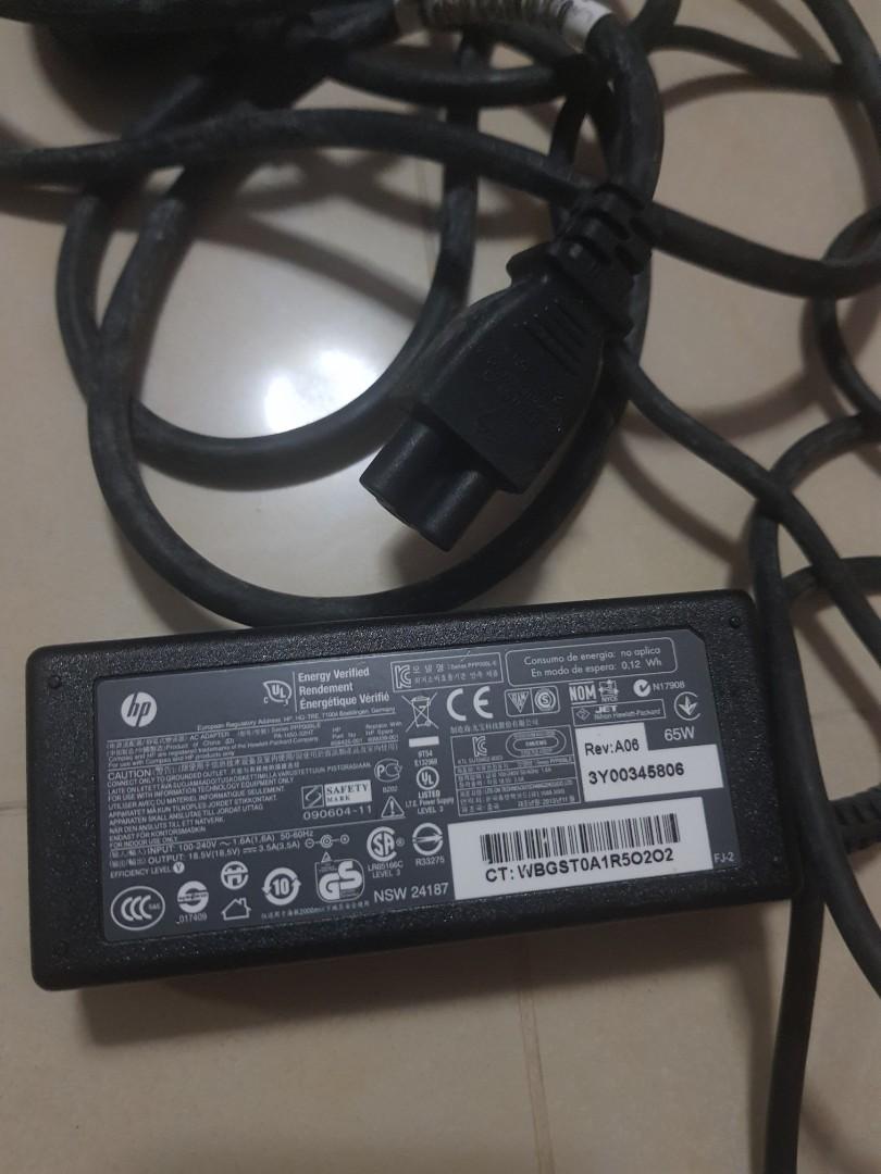 Hp laptop charger original, Computers & Tech, Laptops & Notebooks on