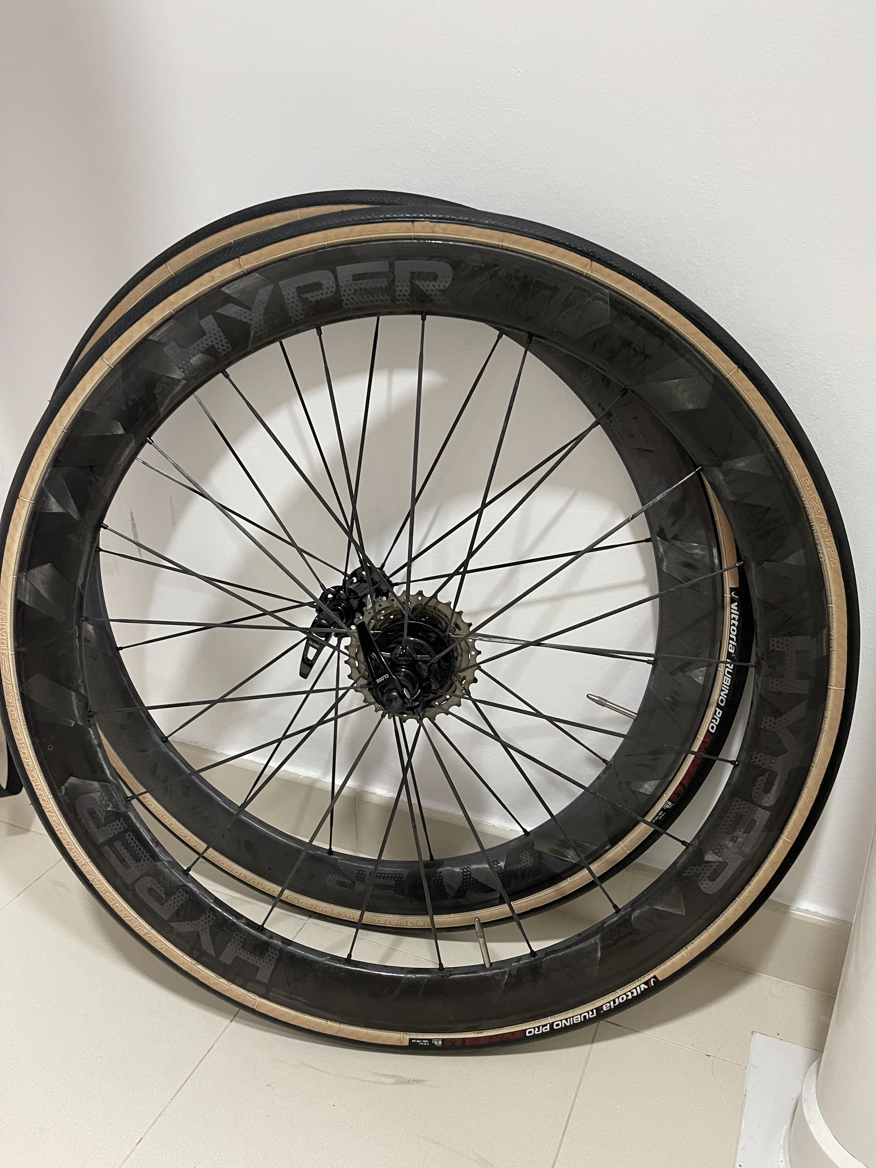 Hyper rim wheelset, Sports Equipment, Bicycles & Parts, Parts ...