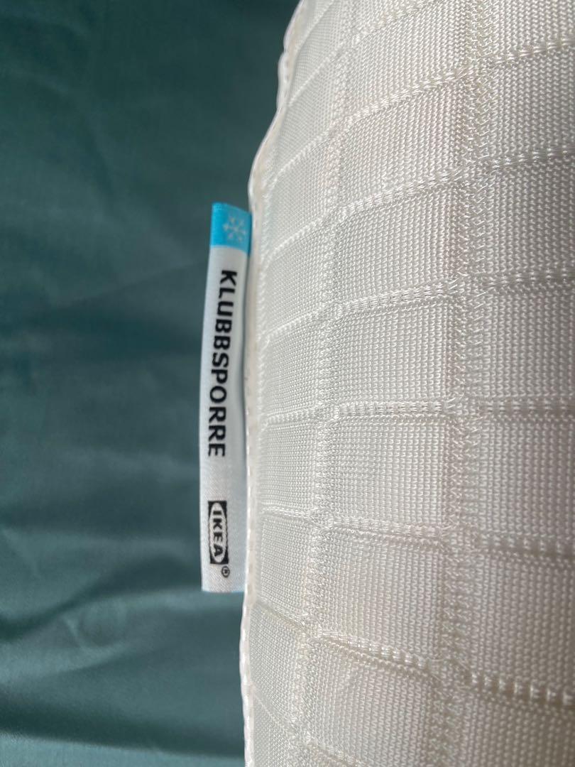 IKEA cool gel pillow Klubbsporre, Furniture & Home Living, Bedding