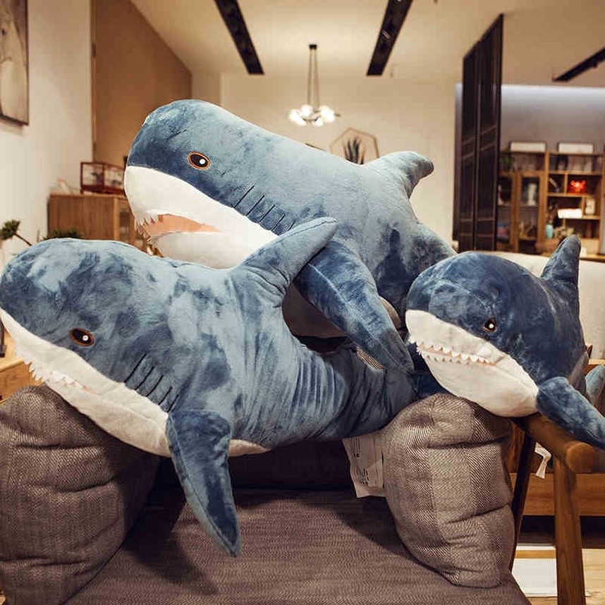 Giant stuffed shark ikea 2025
