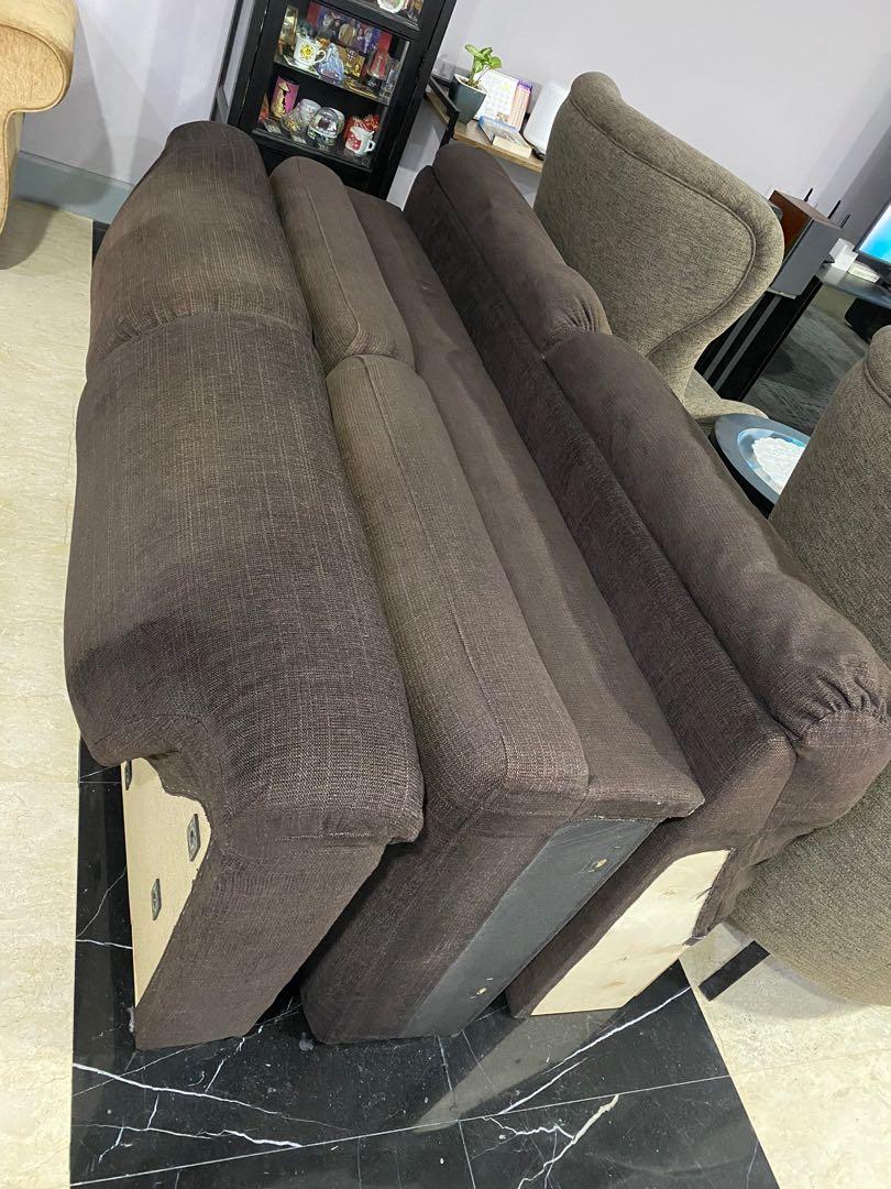 Ikea tidafors 3 seater fabric sofa, Furniture & Home Living, Furniture