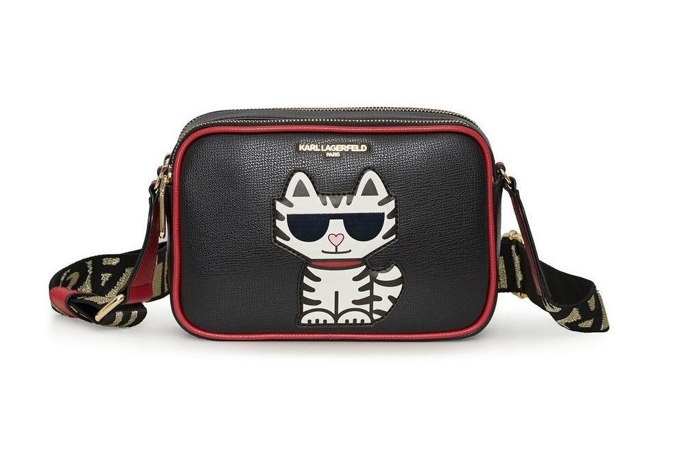 KARL LAGERFELD MAYBELLE CROSSBODY BAG WITH WIDE