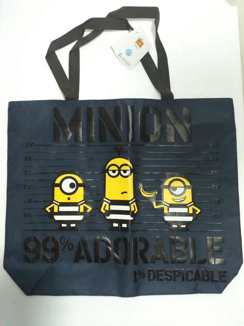 Japan Big Tote Bag Minions in prisoner jail uniform ...