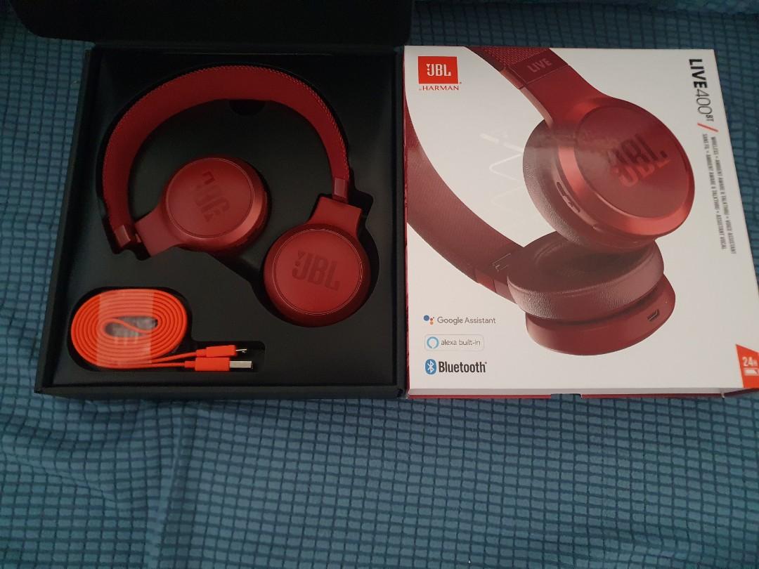 Jbl live deals 400bt red