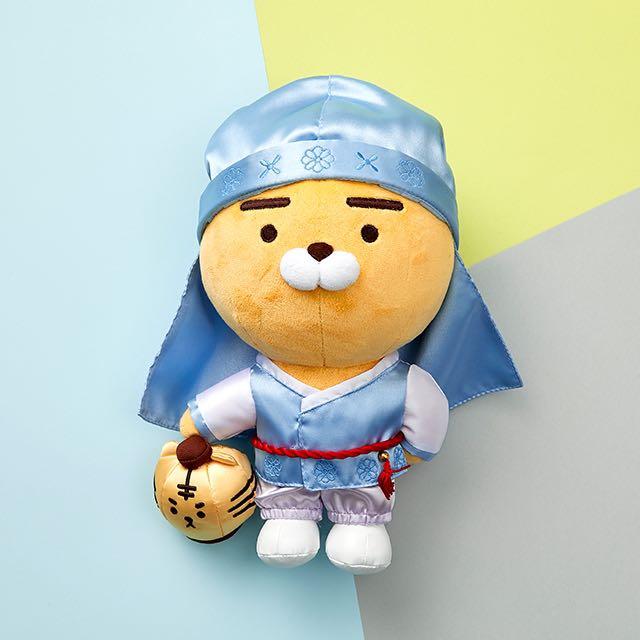 Kakao Friends 限量虎年ryan韓服公仔預購 興趣及遊戲 收藏品及紀念品 韓流 Carousell