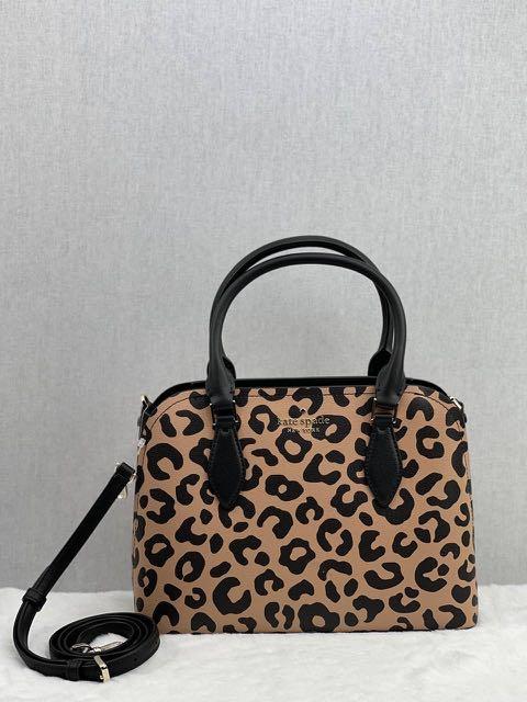 Kate Spade Darcy Small Satchel In Leopard, Luxury, Bags & Wallets on  Carousell