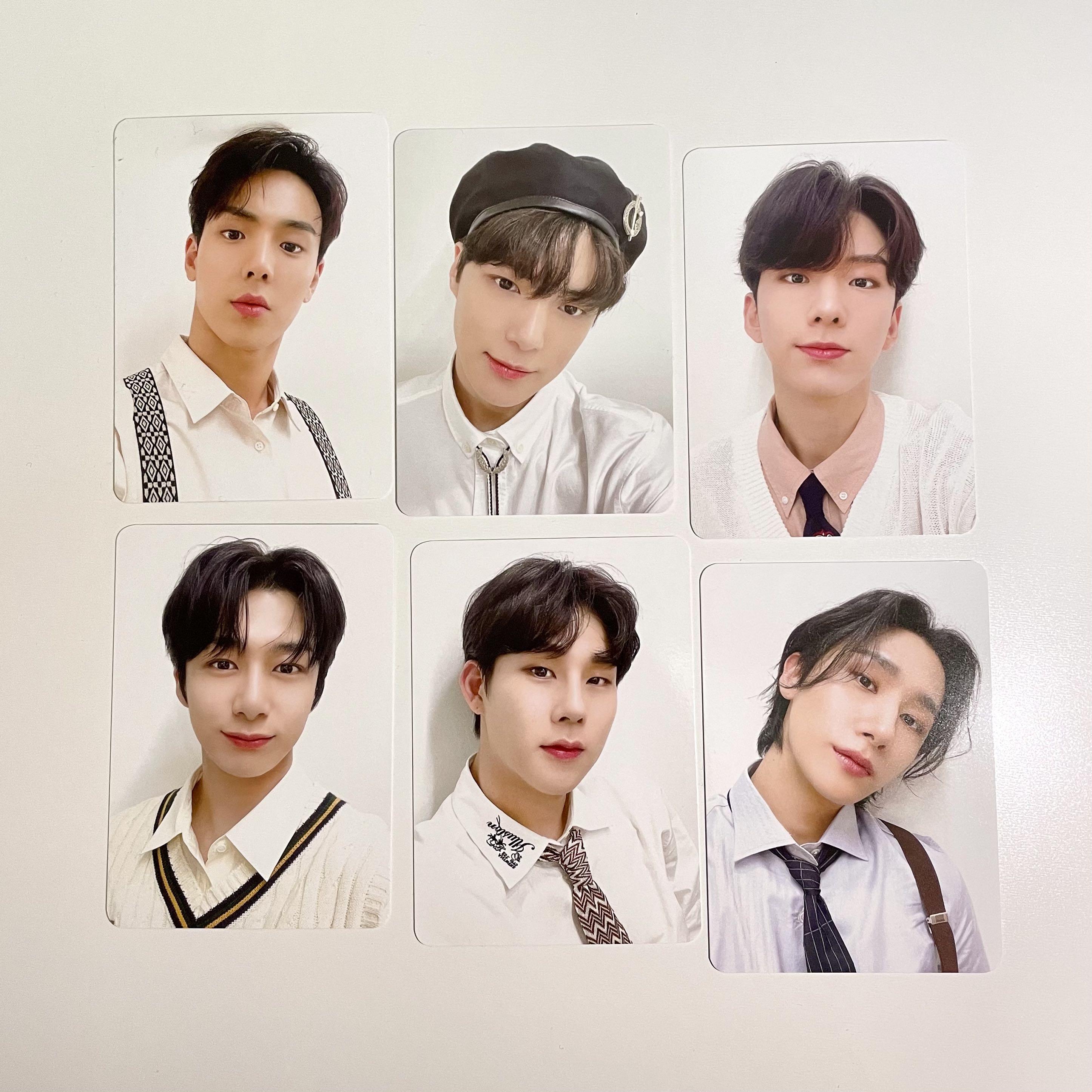 KTOWN POB MONSTA X 2022 SEASONS GREETING LOOSE PHOTOCARD, Hobbies