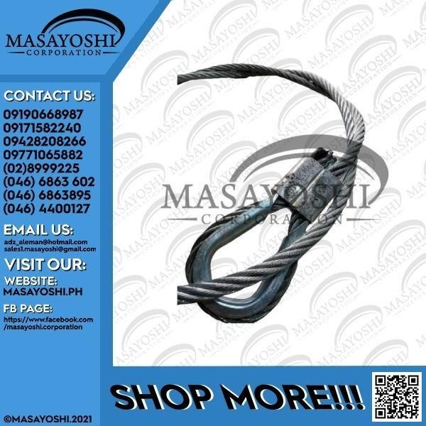 Lifting Rope Single Leg Wire Rope Lifting Equipment Thimble Eye